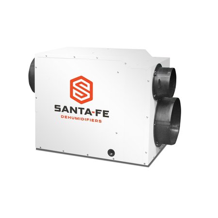Santa Fe Whole Home Ducted Dehumidifier, Ultra 120 Pints Per Day AHAM, MERV-13 Filtration, Ventilation Ready 4031957